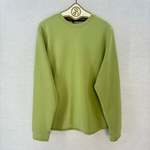 VRST Golf Men's Crewneck Sweatshirt LARGE Green Performance Pullover